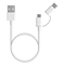 کابل تبدیل USB به MicroUSB  و Type-C شیائومی مدل SJX02zm طول 1 متر